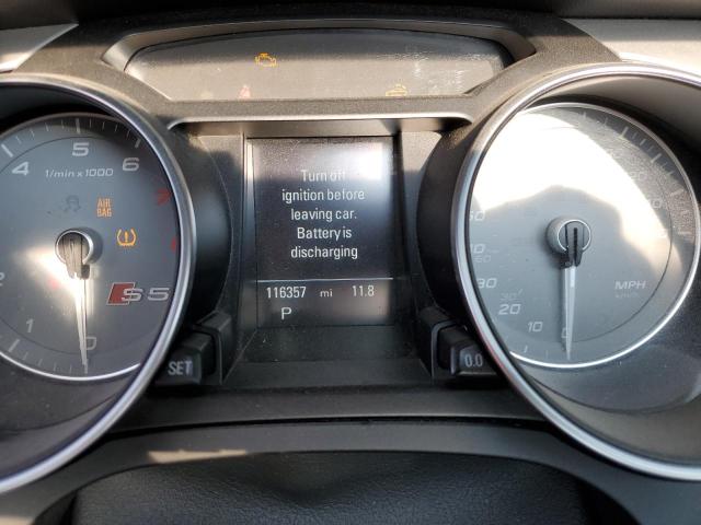 WAUVGAFH9FN008207 - 2015 AUDI S5 PRESTIGE 银色 照片 9