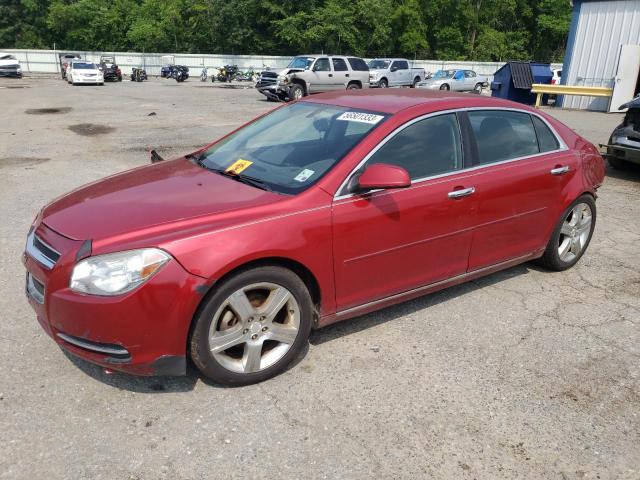 1G1ZC5E09CF222602 - 2012 CHEVROLET MALIBU 1LT RED photo 1