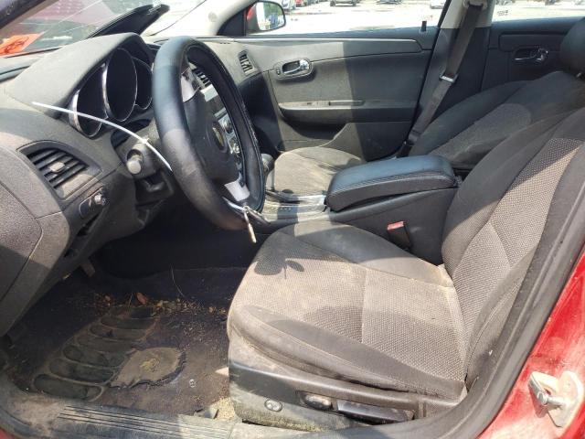 1G1ZC5E09CF222602 - 2012 CHEVROLET MALIBU 1LT RED photo 7