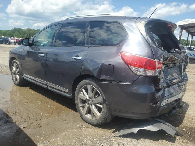 5N1AR2MN6EC727964 - 2014 NISSAN PATHFINDER S GRAY photo 2