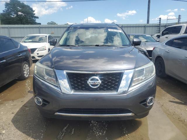 5N1AR2MN6EC727964 - 2014 NISSAN PATHFINDER S GRAY photo 5