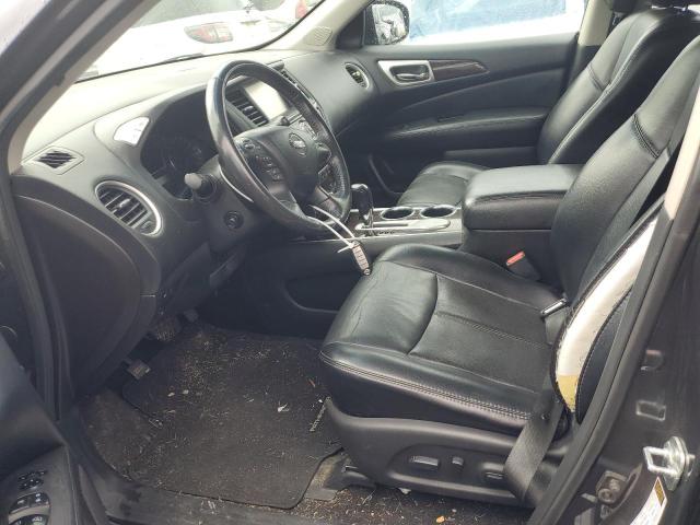 5N1AR2MN6EC727964 - 2014 NISSAN PATHFINDER S GRAY photo 7