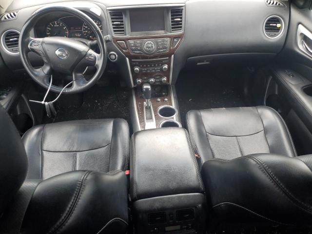 5N1AR2MN6EC727964 - 2014 NISSAN PATHFINDER S GRAY photo 8