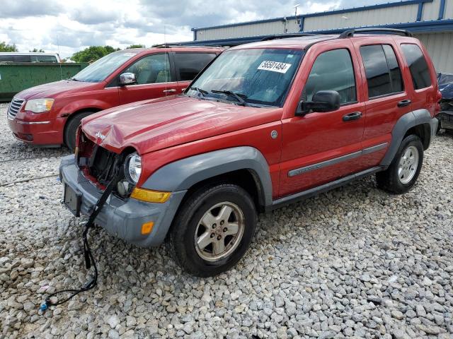 2005 JEEP LIBERTY SPORT, 