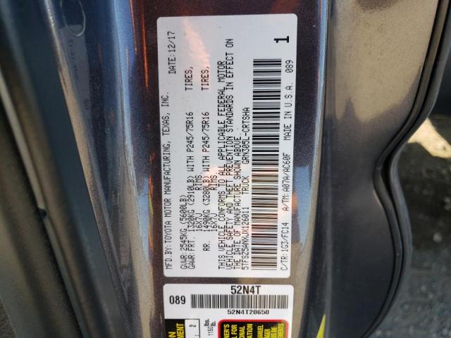 5TFSZ5ANXJX126011 - 2018 TOYOTA TACOMA ACCESS CAB ნაცრისფერი ფოტო 13