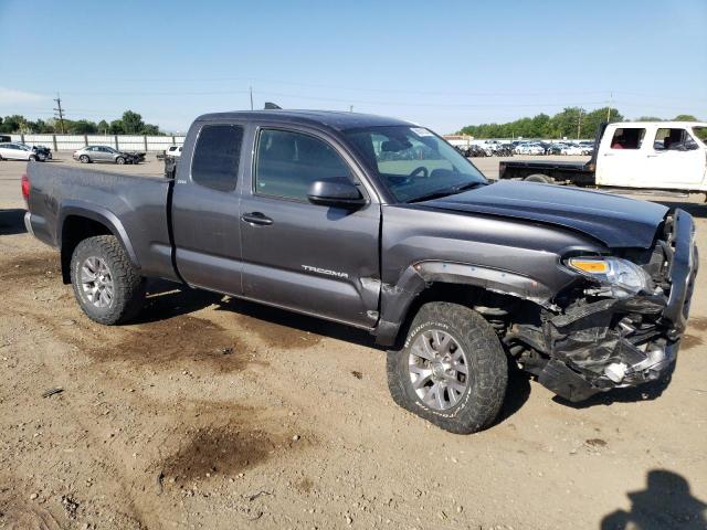 5TFSZ5ANXJX126011 - 2018 TOYOTA TACOMA ACCESS CAB ნაცრისფერი ფოტო 4