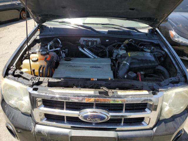 1FMCU49H48KA18028 - 2008 FORD ESCAPE HEV GRAY photo 12