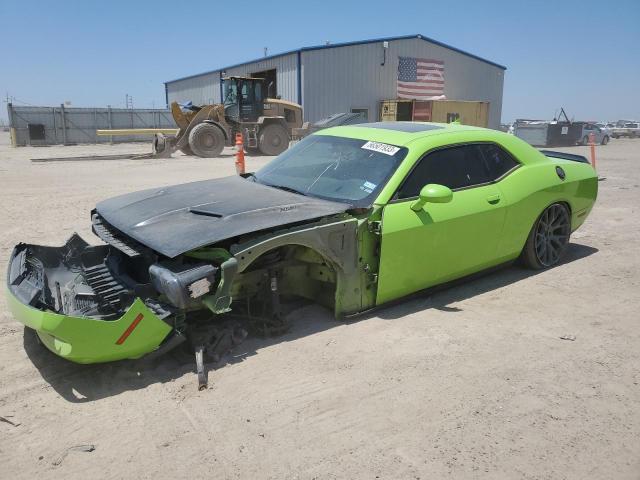 2C3CDZBT7FH706694 - 2015 DODGE CHALLENGER SXT PLUS GREEN photo 1