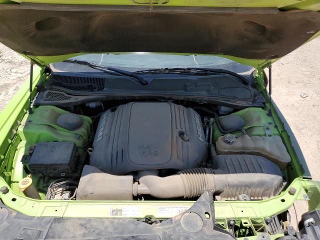 2C3CDZBT7FH706694 - 2015 DODGE CHALLENGER SXT PLUS GREEN photo 11