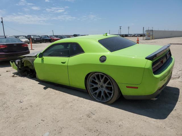 2C3CDZBT7FH706694 - 2015 DODGE CHALLENGER SXT PLUS GREEN photo 2