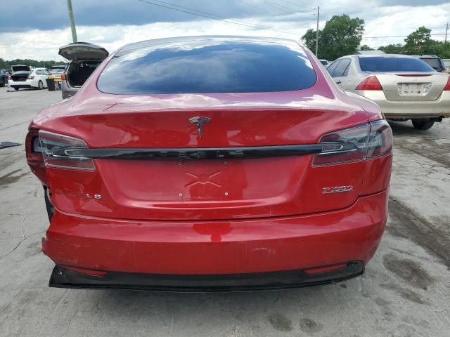 5YJSA1E40JF259792 - 2018 TESLA MODEL S 红色 照片 6
