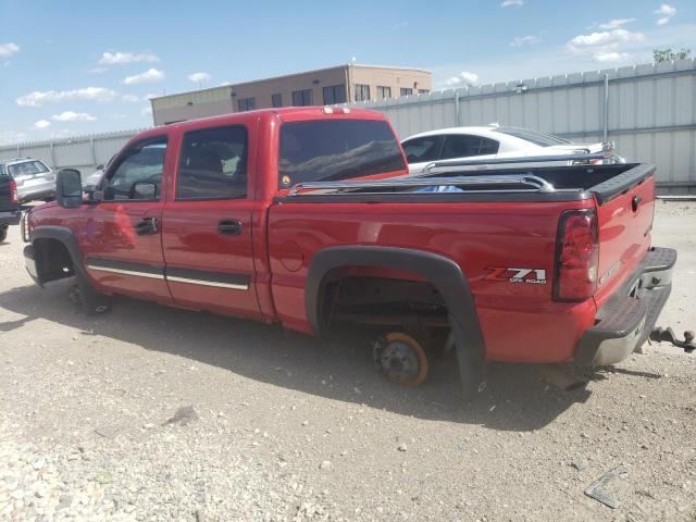 2GCEK13T541362945 - 2004 CHEVROLET SILVERADO K1500 RED photo 2