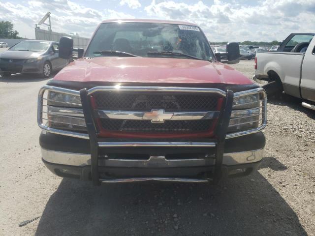 2GCEK13T541362945 - 2004 CHEVROLET SILVERADO K1500 RED photo 5