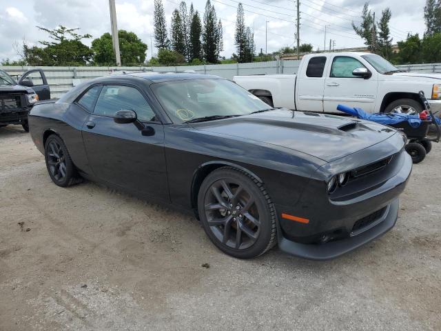 2C3CDZJG9MH649920 - 2021 DODGE CHALLENGER GT BLACK photo 4