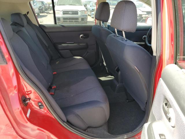 3N1BC13E77L452458 - 2007 NISSAN VERSA S RED photo 10