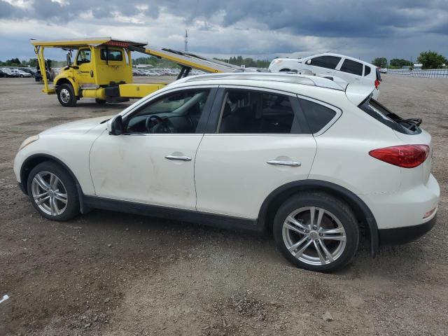 JN1AJ0HR5BM854145 - 2011 INFINITI EX35 BASE Սպիտակ լուսանկար 2