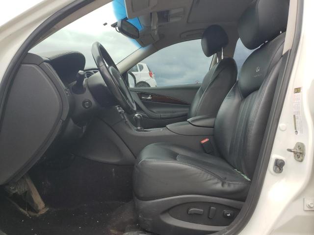 JN1AJ0HR5BM854145 - 2011 INFINITI EX35 BASE Սպիտակ լուսանկար 7