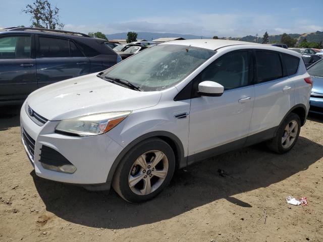 1FMCU0GX1EUC68734 - 2014 FORD ESCAPE SE WHITE photo 1