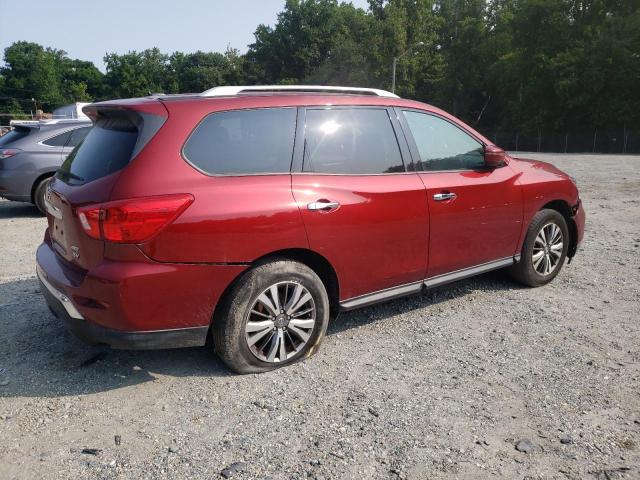 5N1DR2MM0JC645548 - 2018 NISSAN PATHFINDER S RED photo 3
