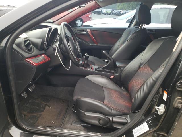 JM1BL1H46A1265871 - 2010 MAZDA SPEED 3 BLACK photo 7