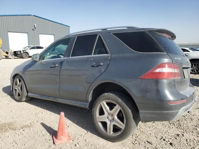 4JGDA5HB5EA362601 - 2014 MERCEDES-BENZ ML 350 4MATIC GRAY photo 2