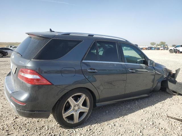4JGDA5HB5EA362601 - 2014 MERCEDES-BENZ ML 350 4MATIC GRAY photo 3