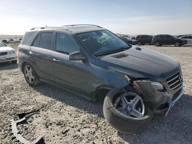 4JGDA5HB5EA362601 - 2014 MERCEDES-BENZ ML 350 4MATIC GRAY photo 4