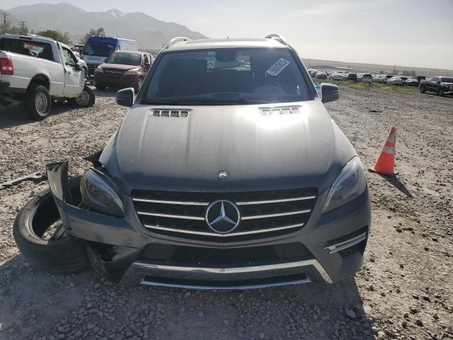 4JGDA5HB5EA362601 - 2014 MERCEDES-BENZ ML 350 4MATIC GRAY photo 5