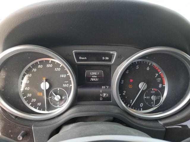 4JGDA5HB5EA362601 - 2014 MERCEDES-BENZ ML 350 4MATIC GRAY photo 9