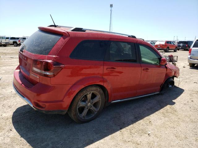 3C4PDCGG1HT522531 - 2017 DODGE JOURNEY CROSSROAD RED photo 3