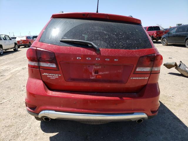 3C4PDCGG1HT522531 - 2017 DODGE JOURNEY CROSSROAD RED photo 6