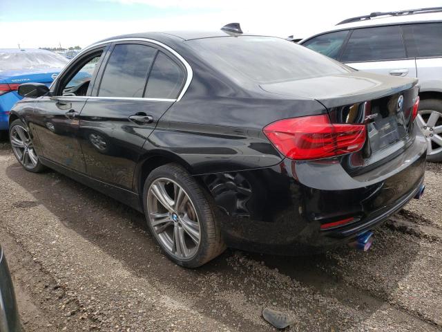 WBA8B7C54JA585476 - 2018 BMW 340 XI BLACK photo 2