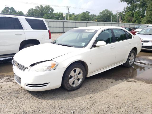 2G1WT57N691300734 - 2009 CHEVROLET IMPALA 1LT WHITE photo 1