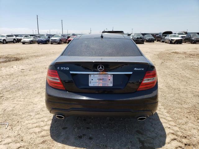 WDDGJ5HB9CF740541 - 2012 MERCEDES-BENZ C 350 BLACK photo 6