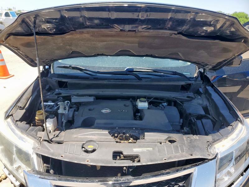 5N1AR2MNXFC672100 - 2015 NISSAN PATHFINDER S BLACK photo 12