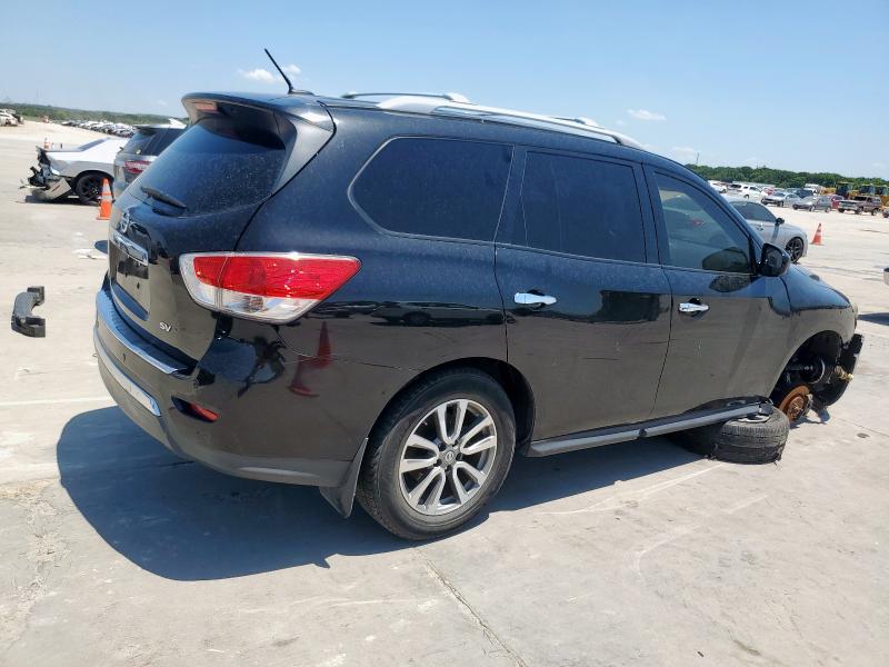 5N1AR2MNXFC672100 - 2015 NISSAN PATHFINDER S BLACK photo 3