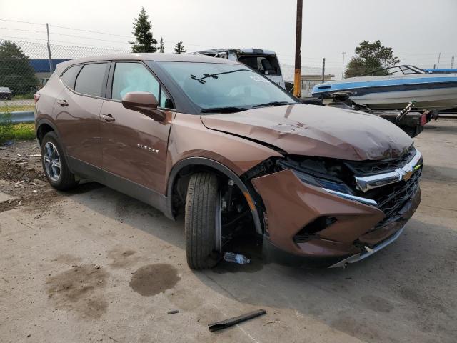 3GNKBCR43PS203775 - 2023 CHEVROLET BLAZER 2LT BLACK photo 4