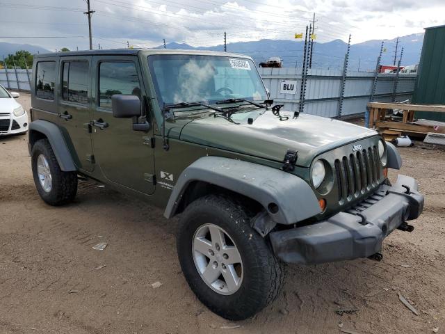 1J8GA39188L636905 - 2008 JEEP WRANGLER U X GREEN photo 4