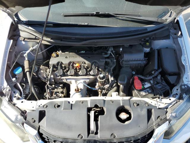 2HGFB2F93DH566811 - 2013 HONDA CIVIC EXL ვერცხლისფერი ფოტო 11