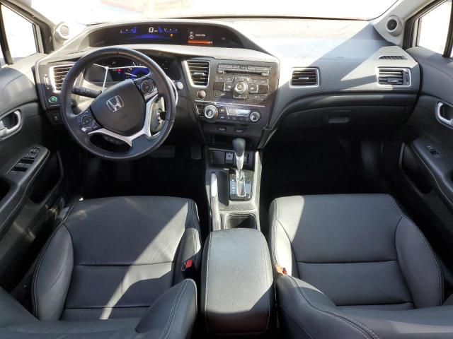 2HGFB2F93DH566811 - 2013 HONDA CIVIC EXL ვერცხლისფერი ფოტო 8