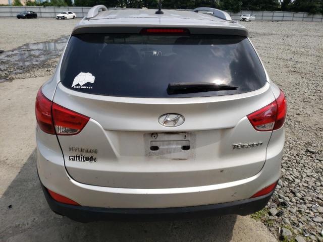 KM8JU3AC9BU136587 - 2011 HYUNDAI TUCSON GLS SILVER photo 6