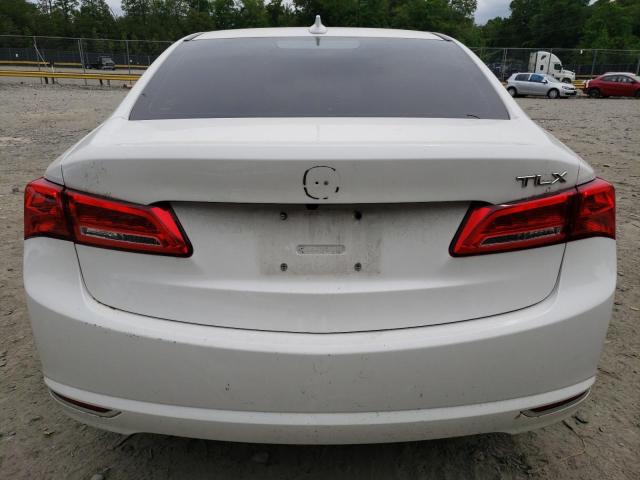 19UUB1F59JA001780 - 2018 ACURA TLX TECH WHITE photo 6