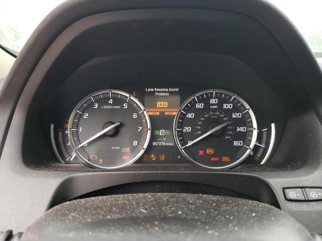 19UUB1F59JA001780 - 2018 ACURA TLX TECH WHITE photo 9