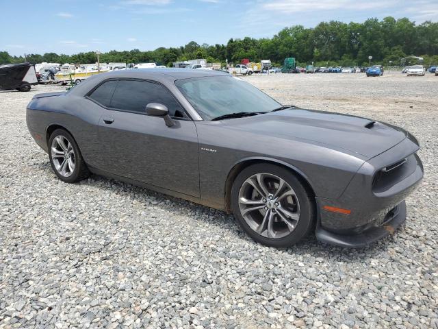 2C3CDZBTXMH551636 - 2021 DODGE CHALLENGER R/T GRAY photo 4