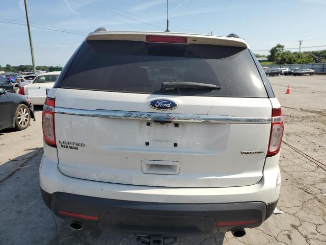 1FM5K7F85DGC11712 - 2013 FORD EXPLORER LIMITED WHITE photo 6