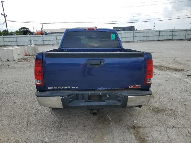 3GTP2VE75DG247933 - 2013 GMC SIERRA K1500 SLE BLUE photo 6