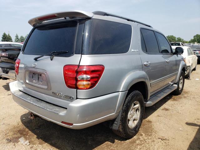 5TDBT48A73S195908 - 2003 TOYOTA SEQUOIA LIMITED SILVER photo 3