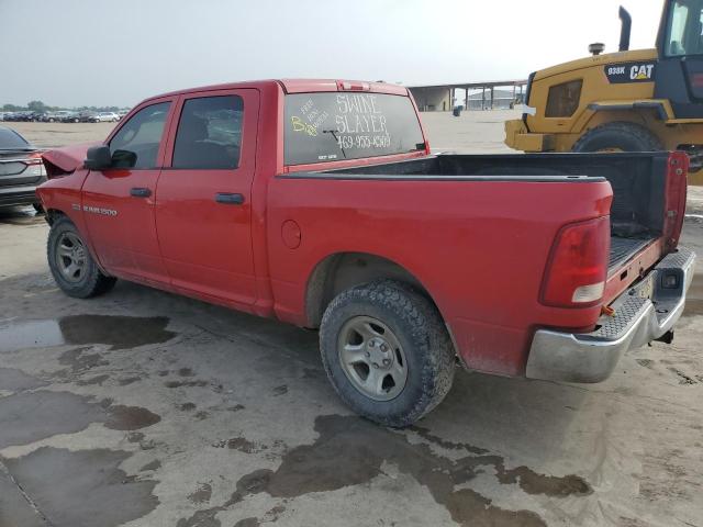 1C6RD7KT5CS106634 - 2012 DODGE RAM 1500 ST RED photo 2