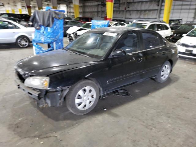 KMHDN46D16U236450 - 2006 HYUNDAI ELANTRA GLS BLACK photo 1