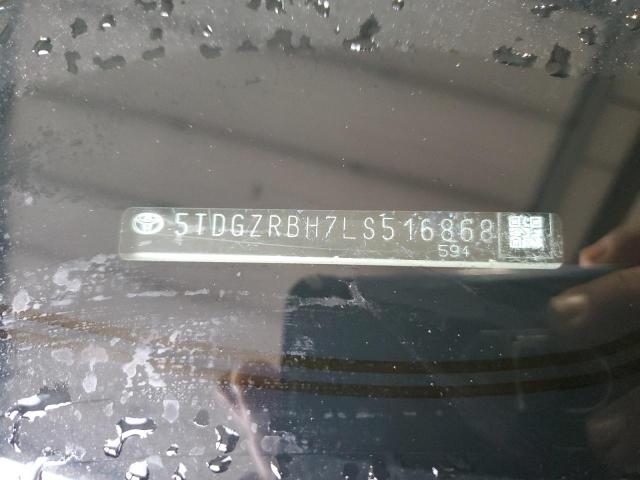 5TDGZRBH7LS516868 - 2020 TOYOTA HIGHLANDER XLE WHITE photo 13